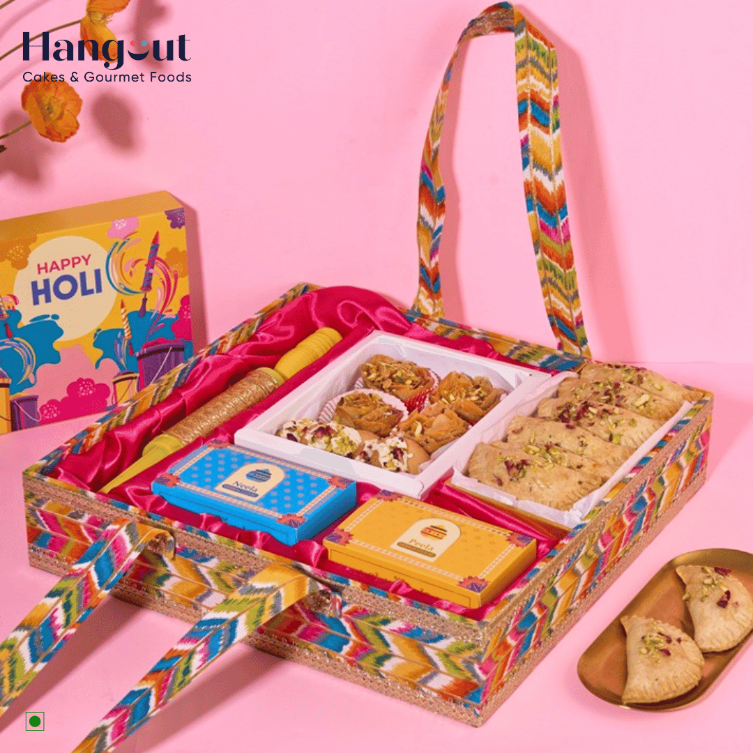 Sweet Splash Holi Mithai Box