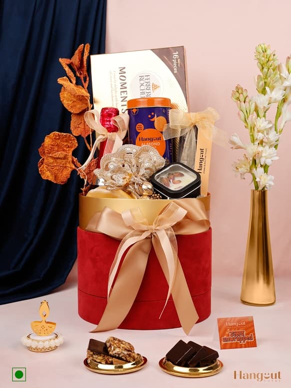 Tanishq Red Diwali Gift Hamper