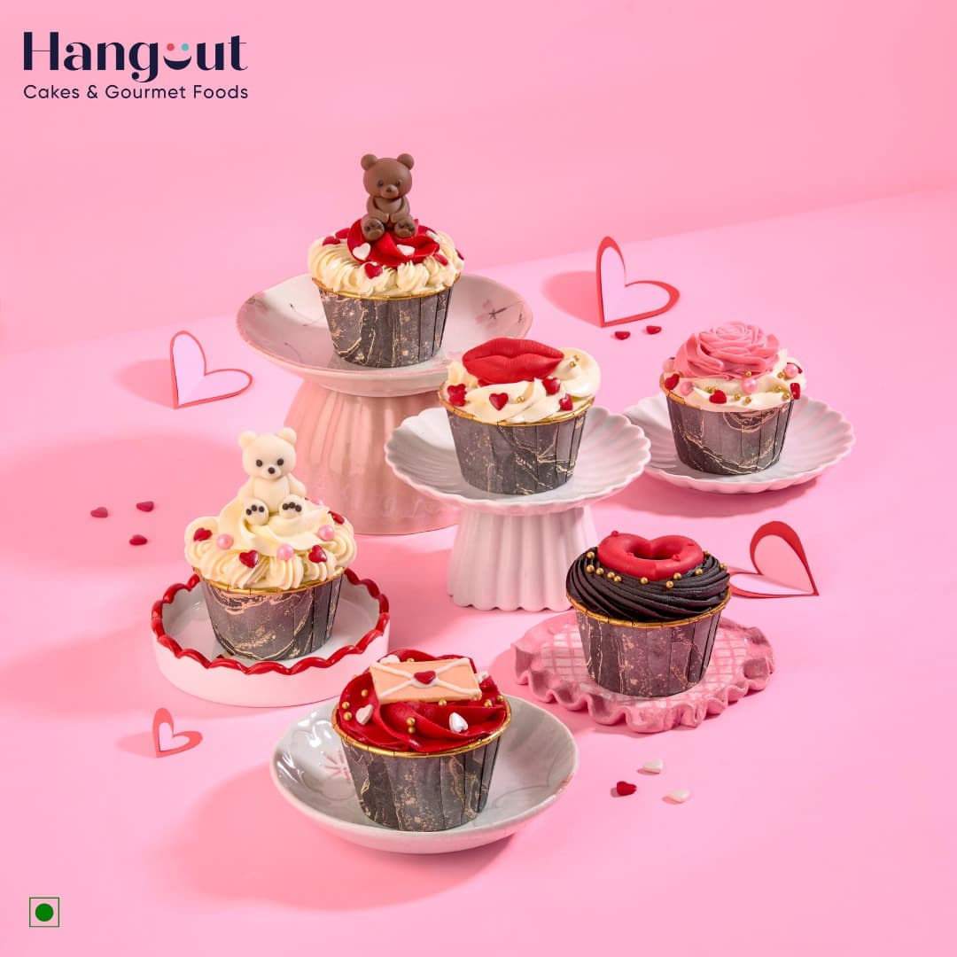 Valentine’s Day Cupcakes box of Six