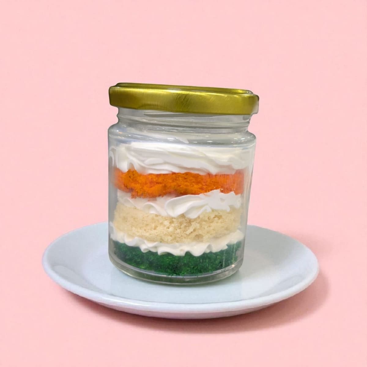 Cherry Vanilla Jar Cake