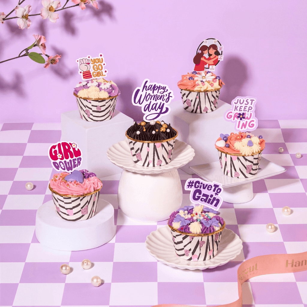 Women's Day Special Cupcakes Box of 12