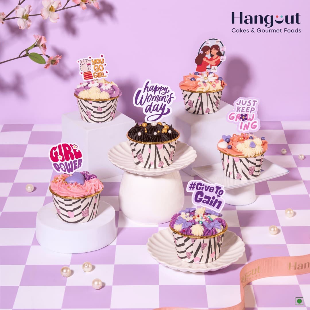 Women's Day Special Cupcakes Box of 6