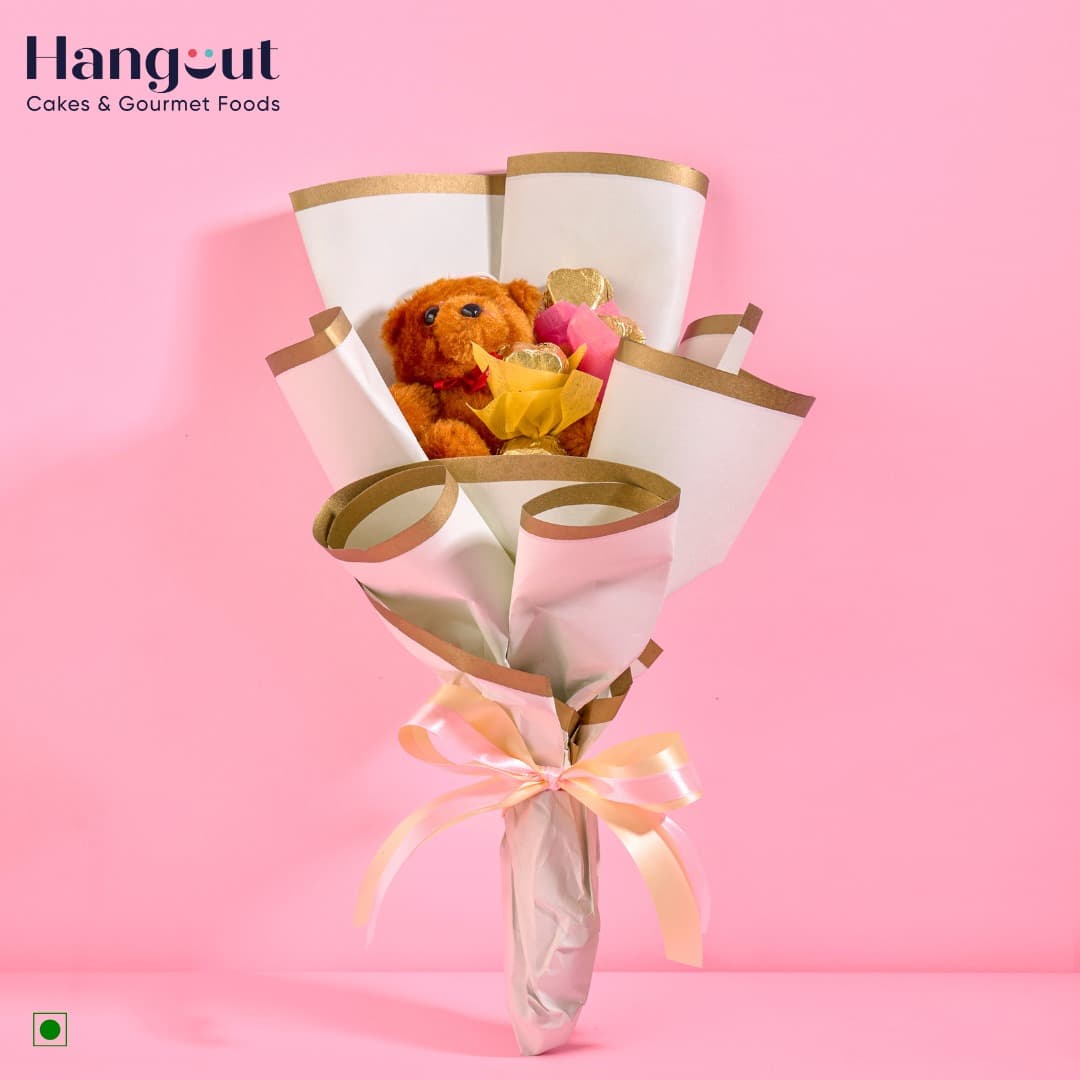 You & Me Valentine’s Day Special Hand Bouquet
