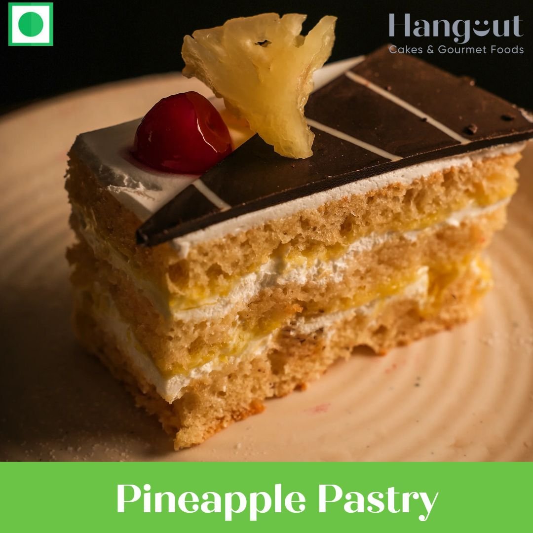 Buy Delicious pineapple pastry at Affordable Price @50 rs Per Pc – Merak  Cakes