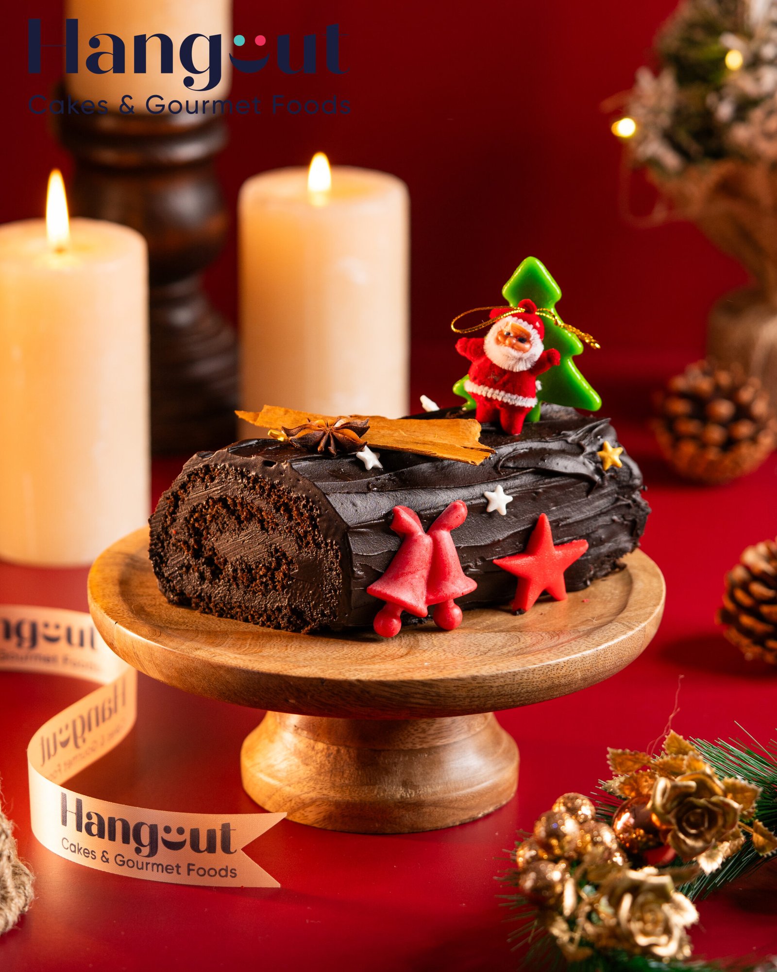 Yule Log Cake (Easy Step by Step Instructions) - Christina's Cucina