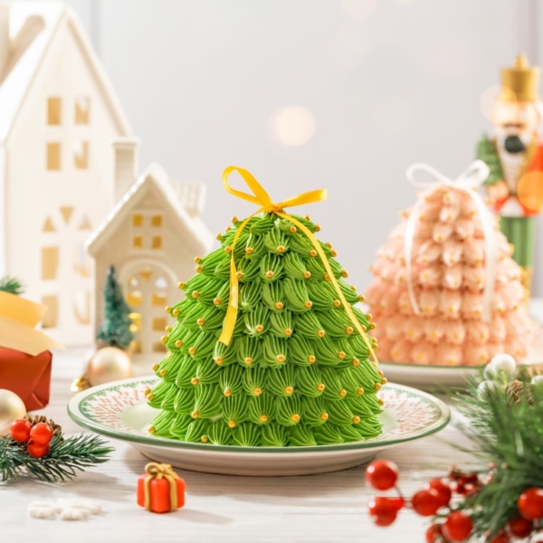 Christmas Tree Cake Green