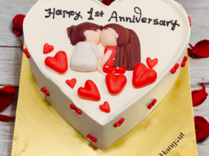 Cute Anniversary Cake