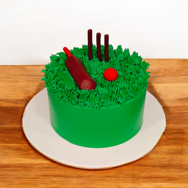 Customized Cricket Cake