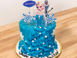 Beautiful Elsa Cake