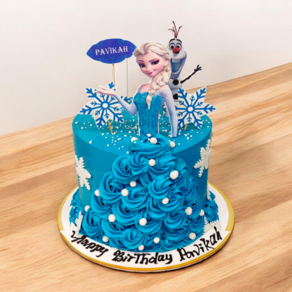 Beautiful Elsa Cake