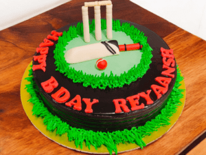 Cricket Themed cake