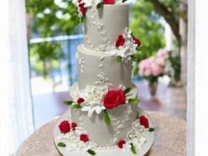 3 Tier Wedding Cake