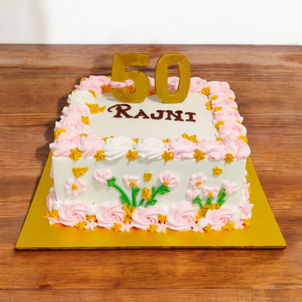 Mom's 50th Birthday Cake