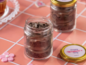 Chocolate Mousse Jar Cake Women's Day Special