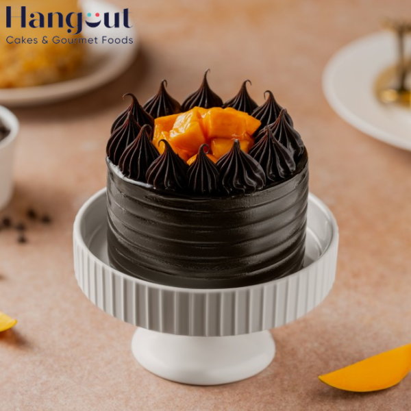 Mango Chocolate Truffle Bento Cake