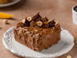 Mango Nutella Bento Cake