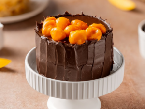 Mango Pure Chocolate Bento Cake 300g