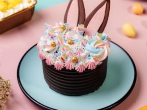 Belgium chocolate easter special bento cake