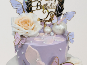 Butterfly Birthday Cake