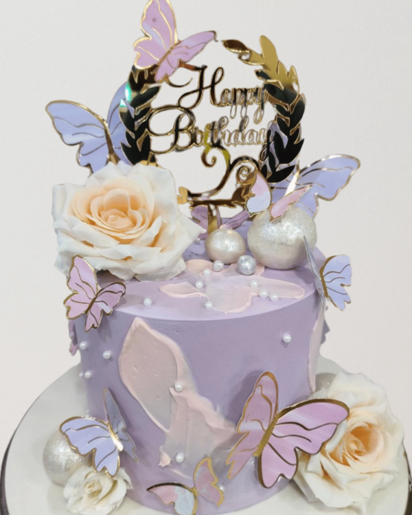 Butterfly Birthday Cake