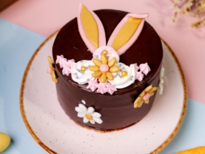 Dutch Truffle Easter Themed Bunny Bento Cake