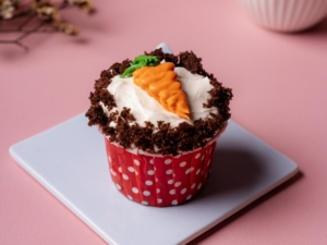 Easter special carrot cupcake