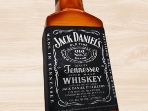 Realistic Whiskey Bottle Cake