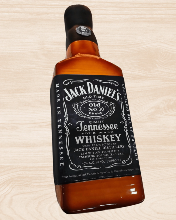 Realistic Whiskey Bottle Cake
