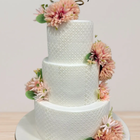 Floral 3-Tier Designer Cake