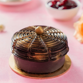Dark Cherry Bento Cake