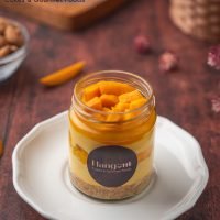 Mango Cheese Dessert Jar