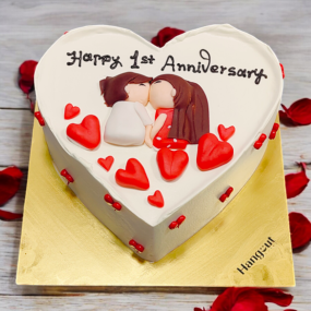 Cute Anniversary Cake