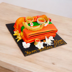 Saree Cake