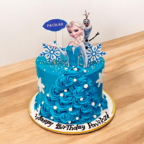 Beautiful Elsa Cake