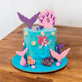 Mermaid Themed Cake