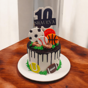 Sports Themed Cake