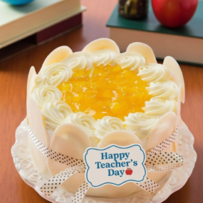 Teacher's Day Fresh Pineapple Cake