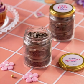 Chocolate Mousse Jar Cake Women's Day Special