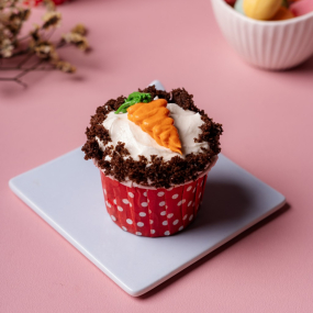 Easter special carrot cupcake