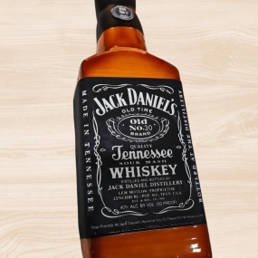 Realistic Whiskey Bottle Cake